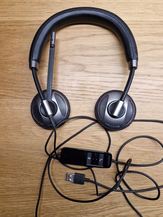 Vând căști office Plantronics Blackwire C725 cu ANC