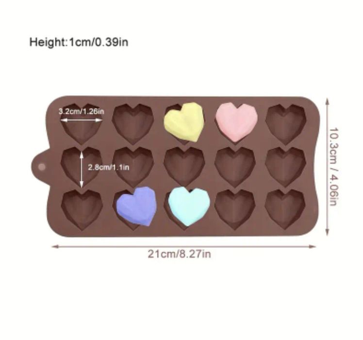 Силиконовая форма для Дубайского шоколада