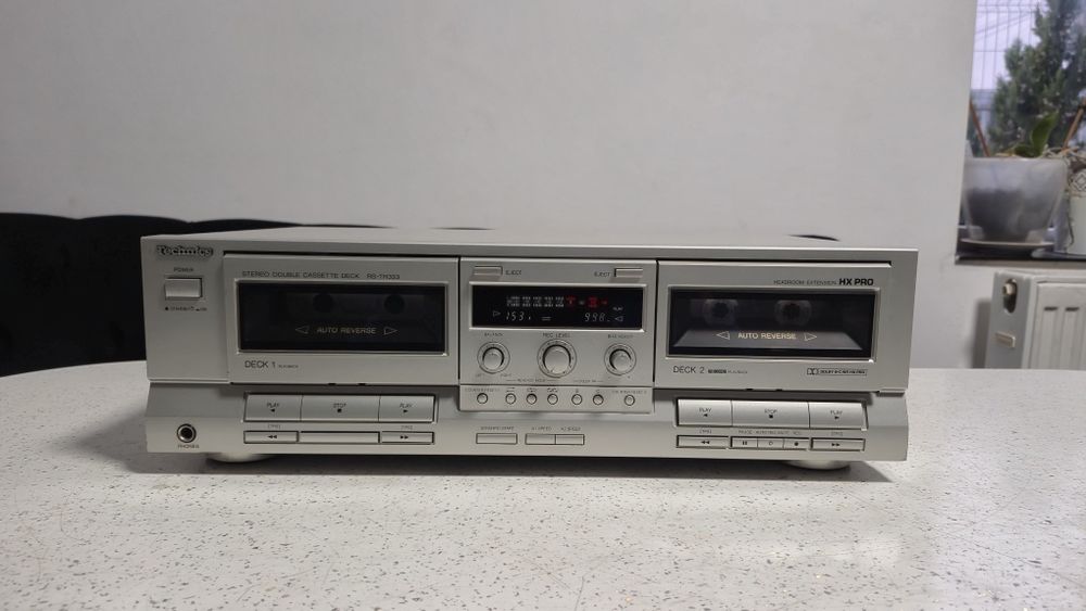 Casetofon dublu deck Technics RS-TR 333