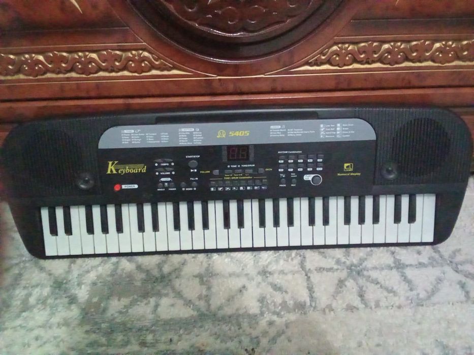 Синтезатор с микрофоном