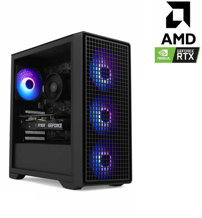 PC Gaming MSI Ryzen 5 3600/RTX 3060 12GB/16GB RAM/500GB NVMe SSD NOU !