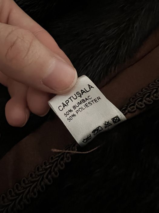 Haina de blană 100%