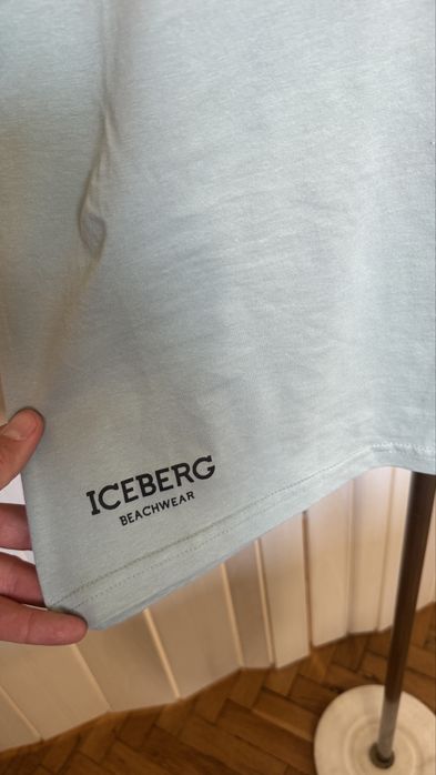 Iceberg beach - мъжка дизайнерска тениска