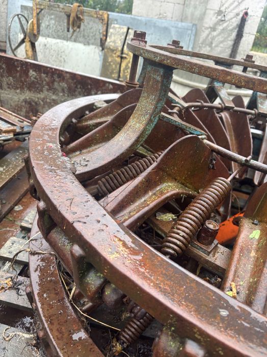 Roți metalice pentru tractor , ajutător la pădure , mlaștină , orez