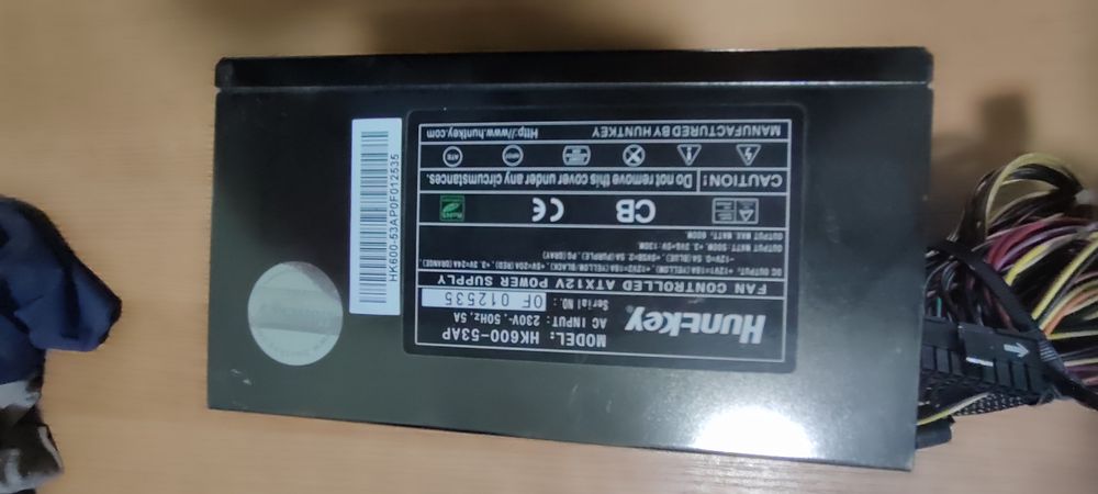 Блок питания Huntkey 600W
