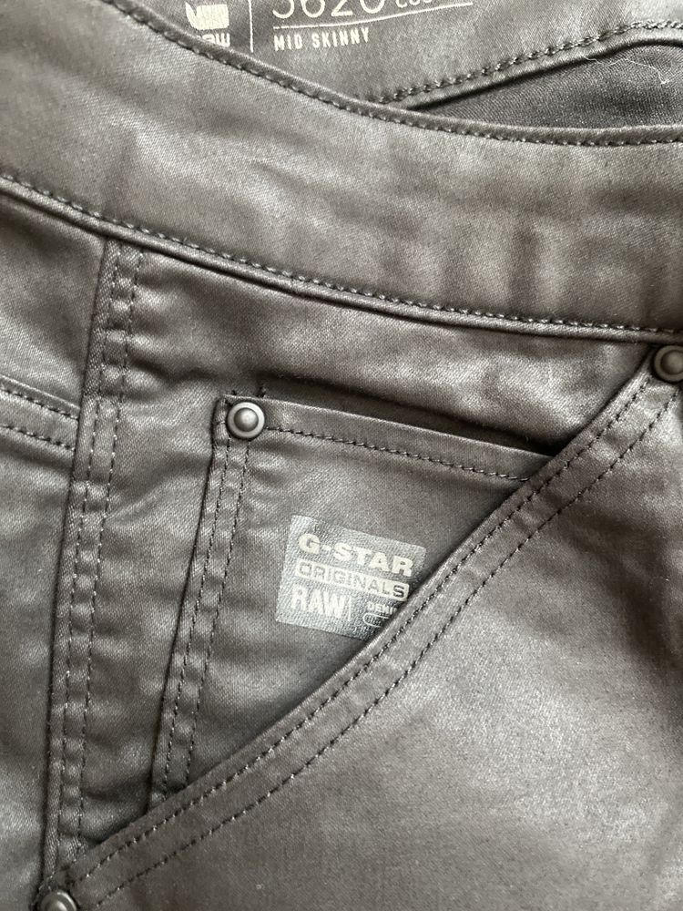 5620 Custom Mid Skinny Jeans WMN G Star black