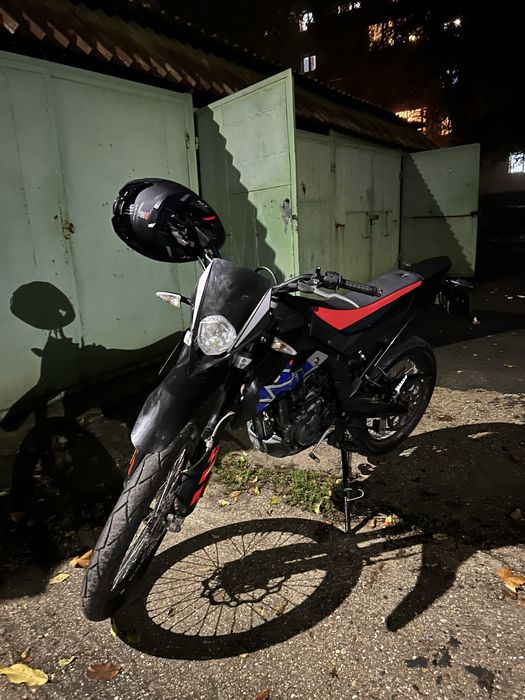 Aprilia rx 125cc 2024 facut supermoto