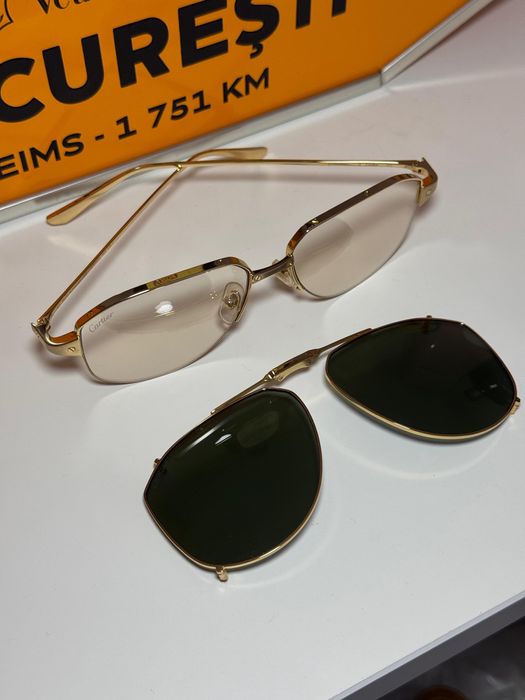 EDITIE LIMITATA cu lentile detasabile Ochelari Cartier CT0352S 001