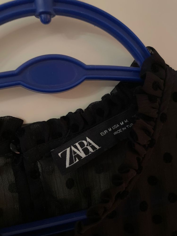 Черное платье Zara