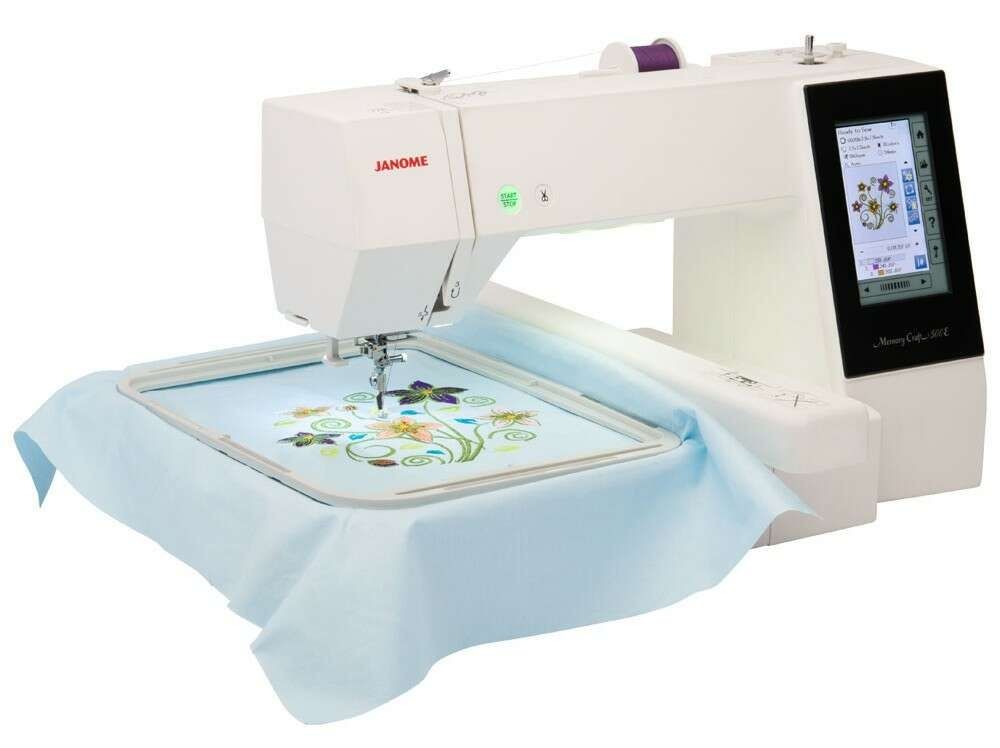 janome memory craft 500e