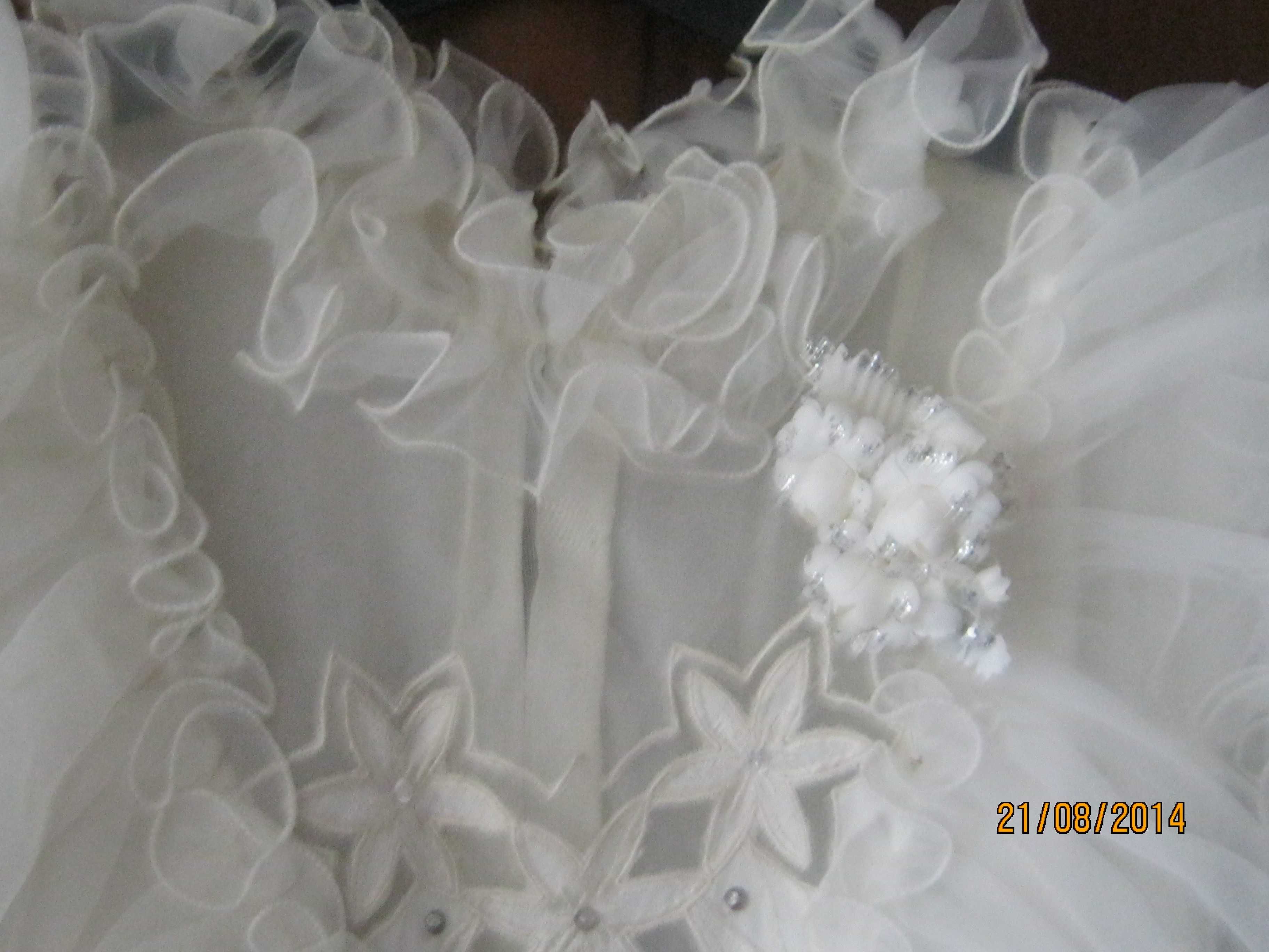 Продам свадебное платье 46 размер