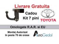 Carlig Remorcare Toyota Land Cruiser 1996-2003 - Omologat RAR si EU