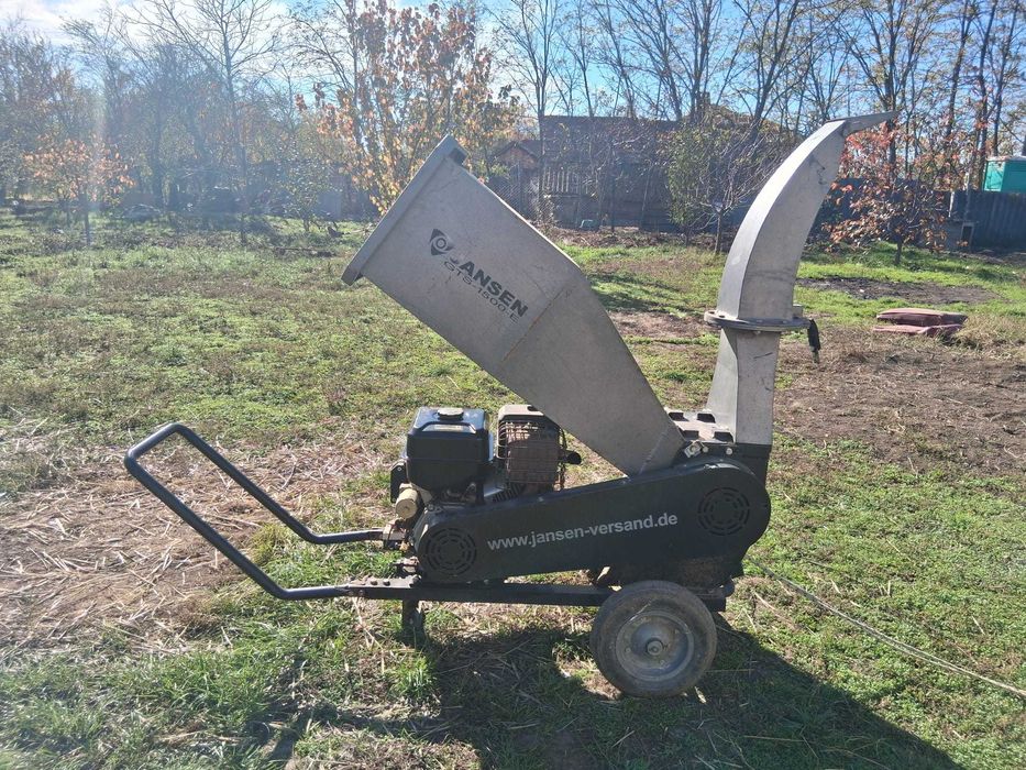 Tocator crengi Jansen GTS 1500-E, 15cp, Schredder 11Kw