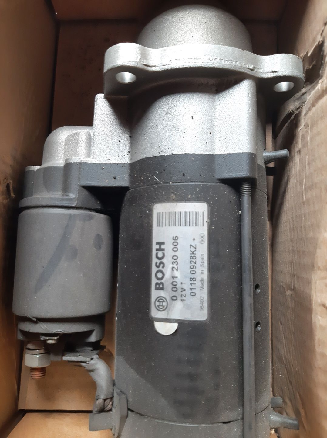 Стартер Bosch 12v Mercedes sprinter