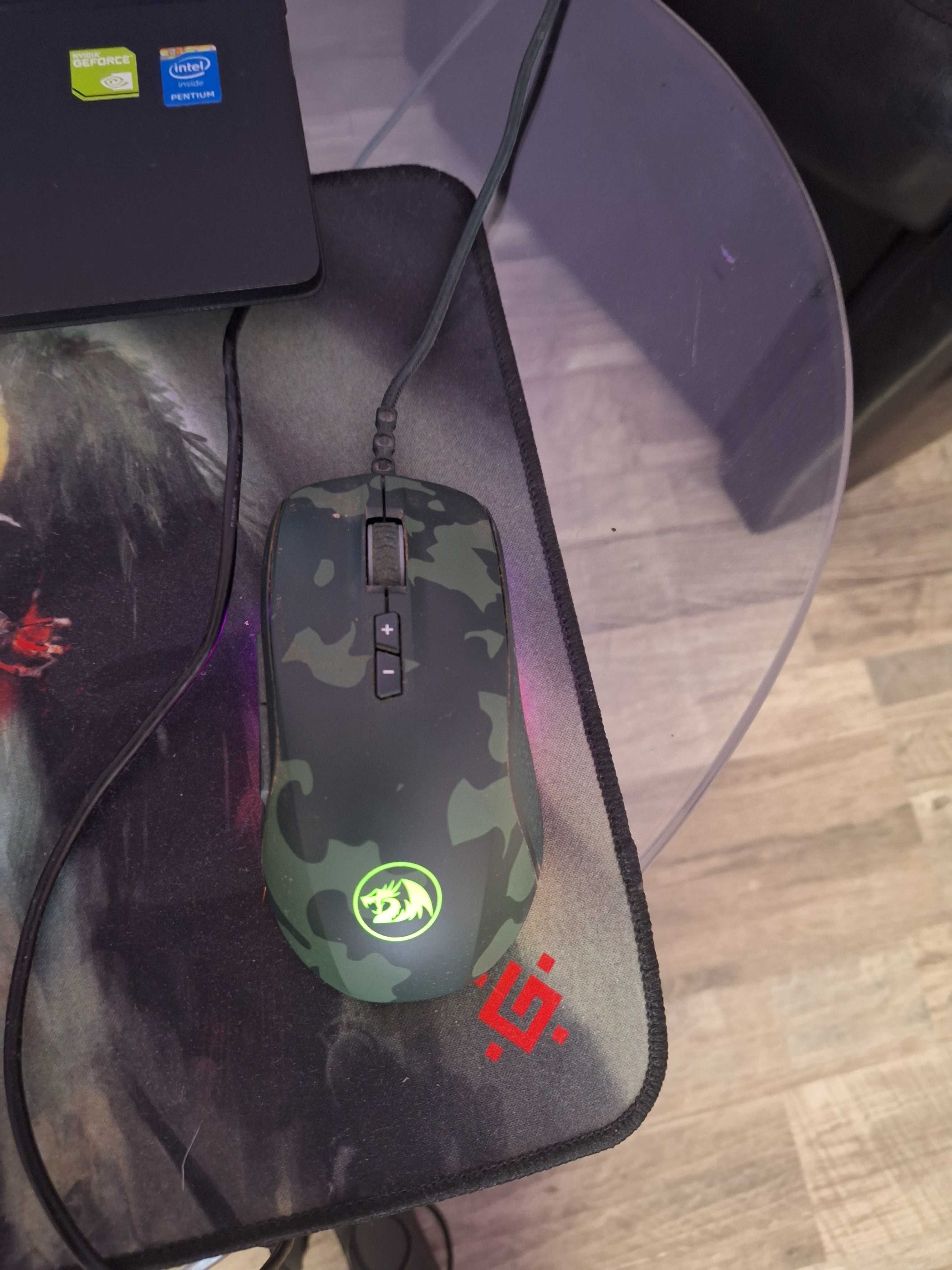Механична клавиатура и МИШКА RED DRAGON RGB