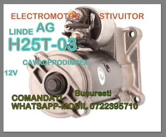 Electromotor nou pentru stivuitor Linde H25T-03 benzina,gaz