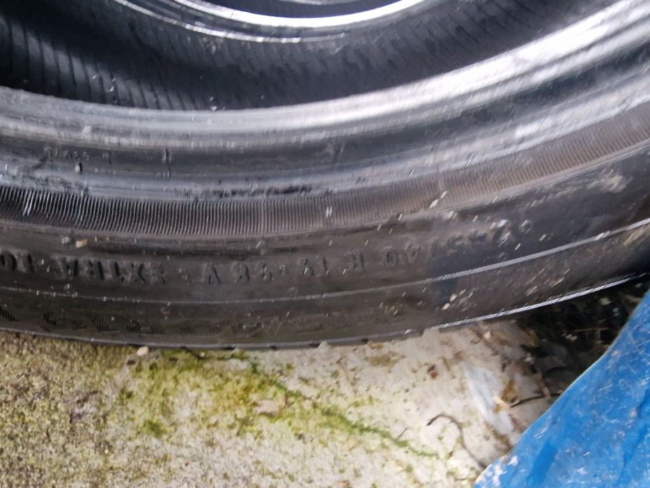 Anvelope 245/40R19 marca Continental, DOT 2019, 7 mm