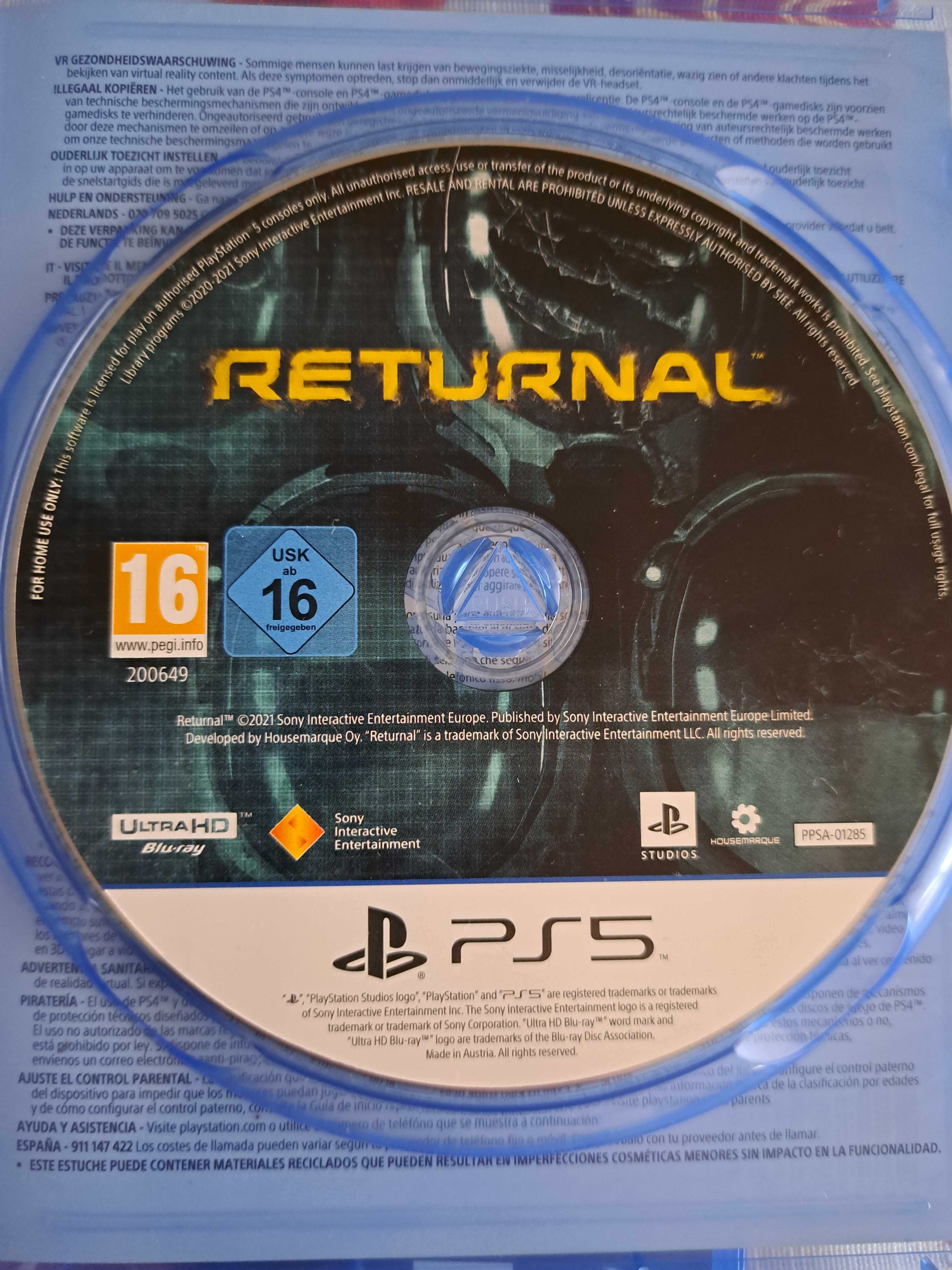 игра returnal за PS5