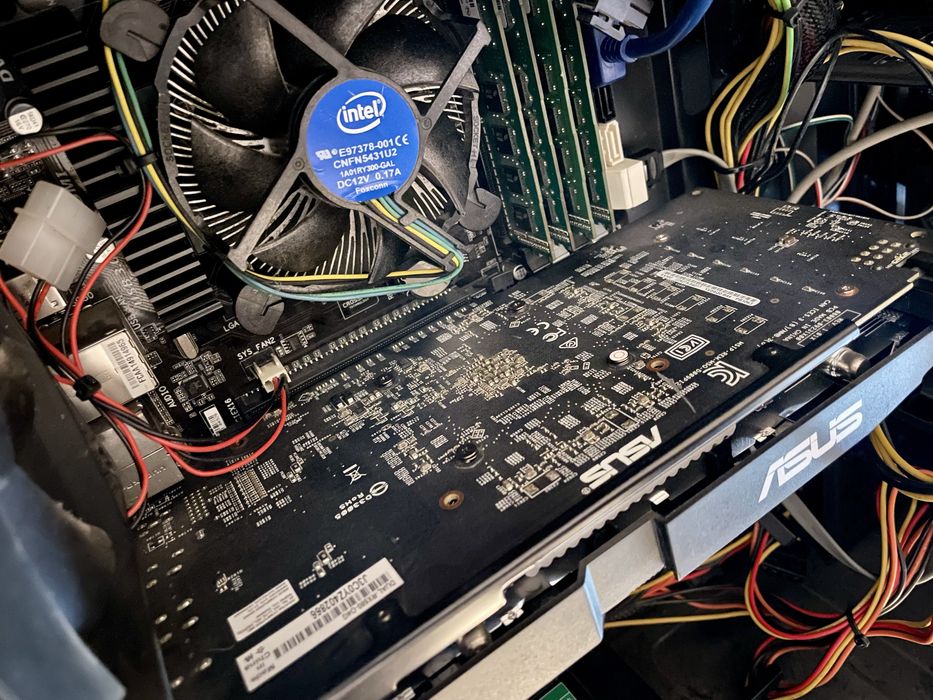 PC gaming, i5 4690, RX 580, SSD, monitor, jocuri, office, videochat