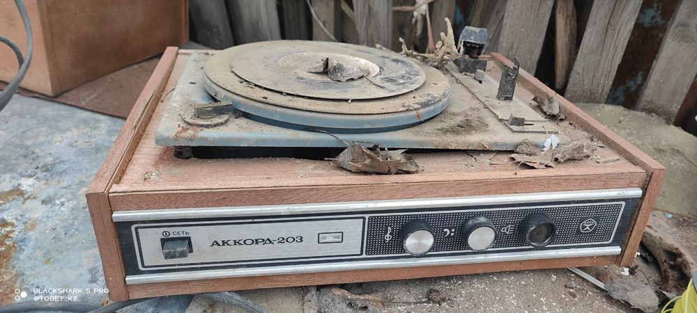 электрофон раритет аккорд-203