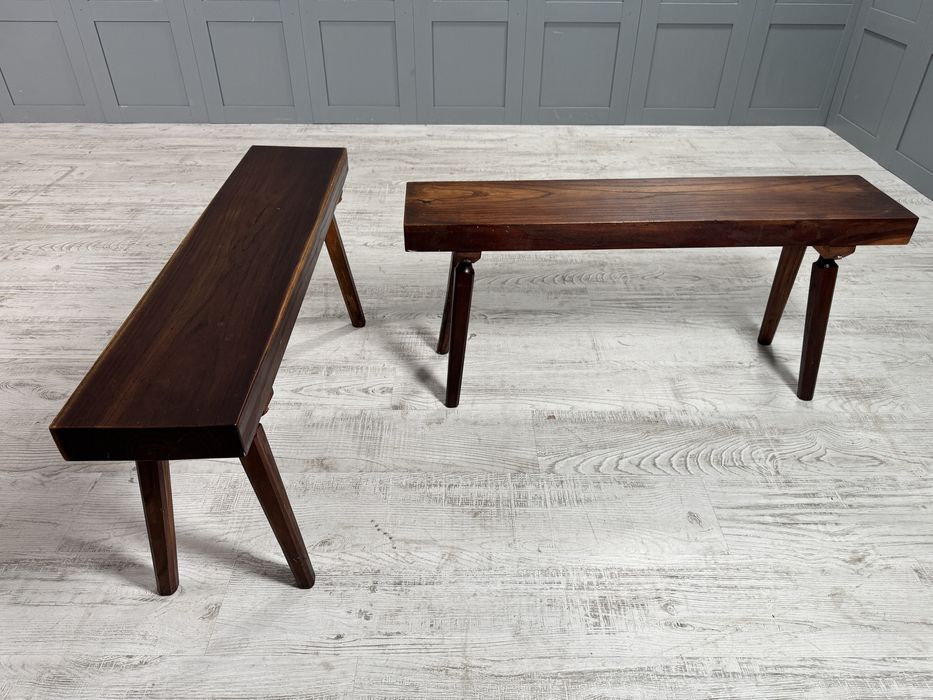 Рустикални, пейки масив орех У017