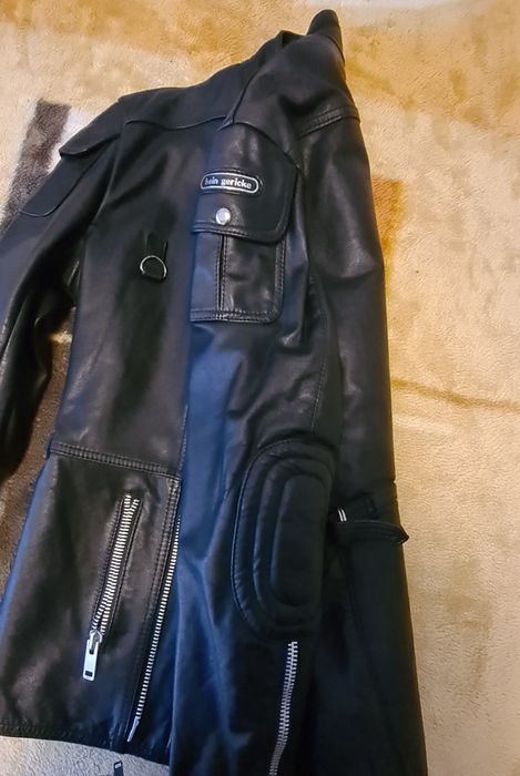 Geaca moto din piele naturala