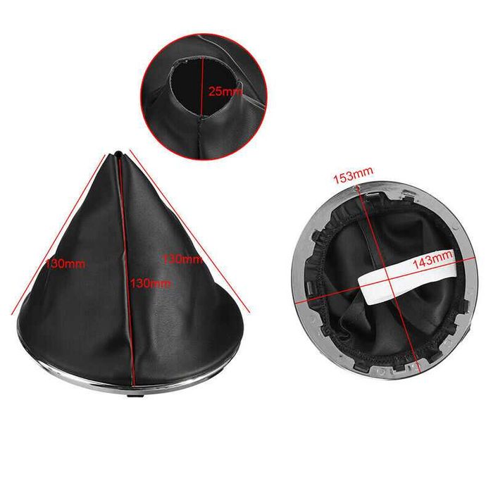 Кожен Маншон Кожух Скоростен Лост За Фиат Fiat 500 500C 2007-2015