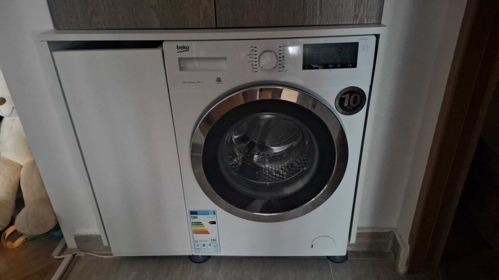 Beko WMY81483LMB1, 8 kg, 1400 RPM, Clasa A, Motor ProSmart Inverter