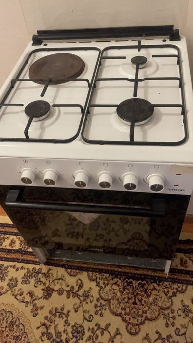 кухонная плита ARG CGE610W0 белый