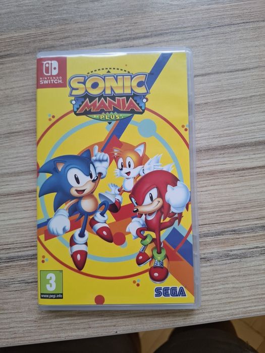 Картридж Sonic mania plus для Nintendo switch