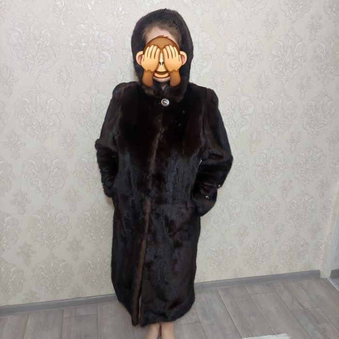 Норковая шуба почти новая