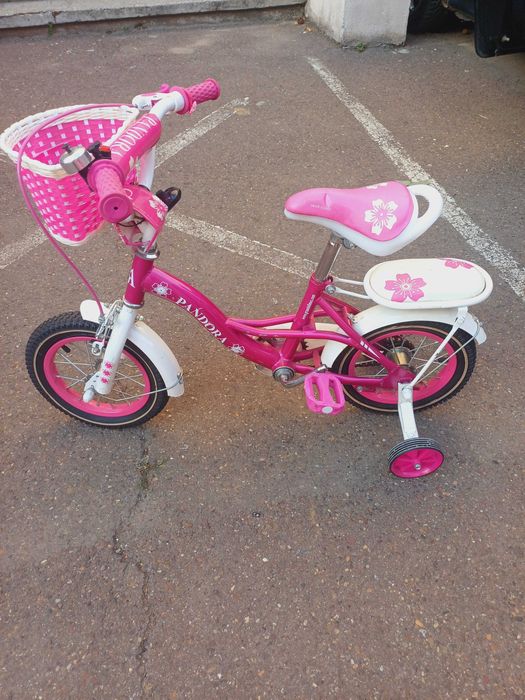 Bicicleta roz 2-4 ani