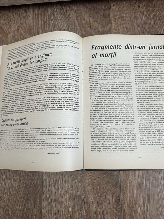 Carte biografie ion doina