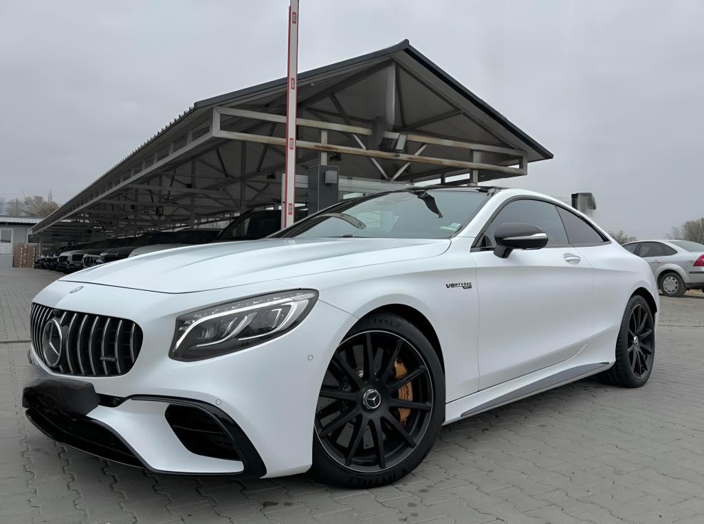 Пакет W217 C217 S63AMG броня дифузьор накрайници решетка Mercedes Face