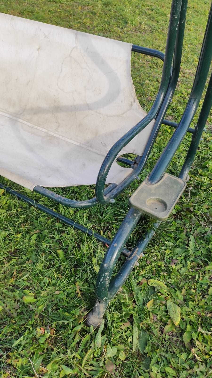 Balansoar de gradina - cadru metalic solid