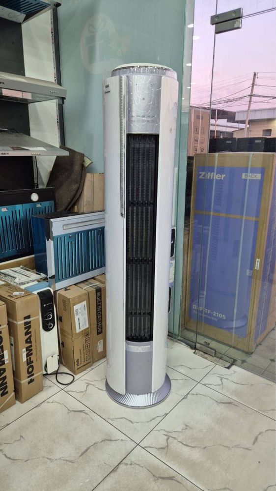 Колонный кондиционер Aux 24/36/48 Inverter/on-of 2025модел + Доставка