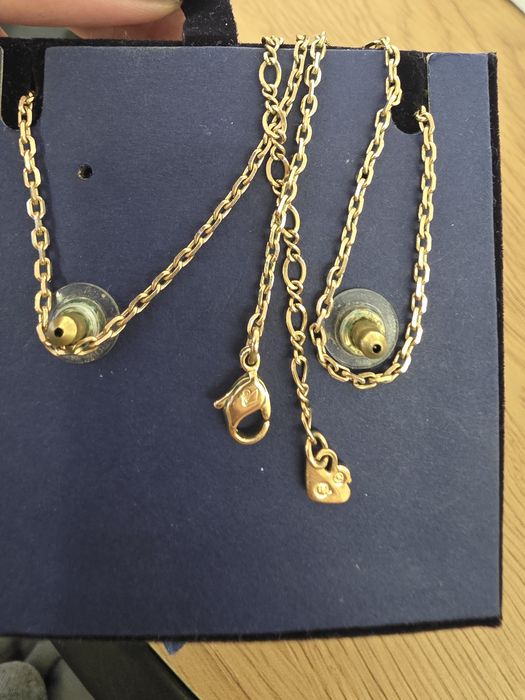 Swarovski колие и обеци