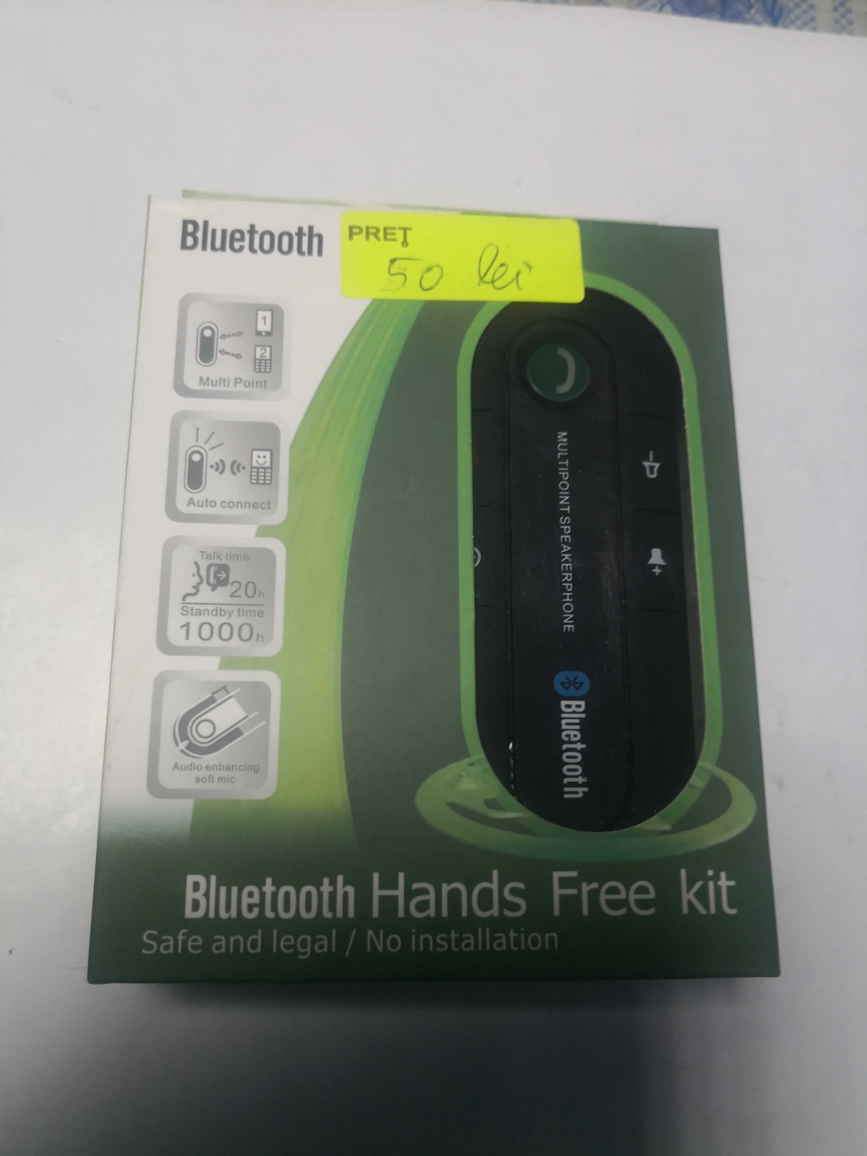 Sistem audio auto handsfree cu bluetooth