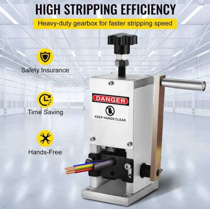 Deblancator manual sau electric cu 1 cutit ,0-38 mm ,NOU ,factura