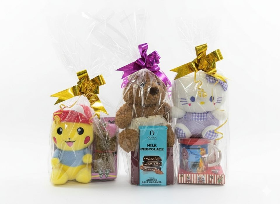 ПОДАРОЧНЫЙ БУМ Милые игрушки плюс шоколад. Готовый сюрприз для ребенка