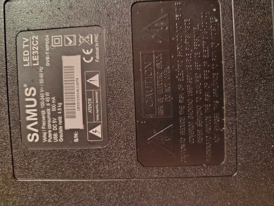 Televizoare Led 81 cm Samus și Vortex Nefuncțional