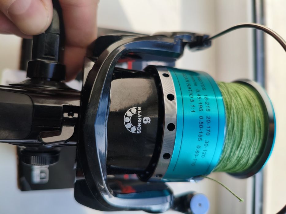 Новая катушка размер 6000