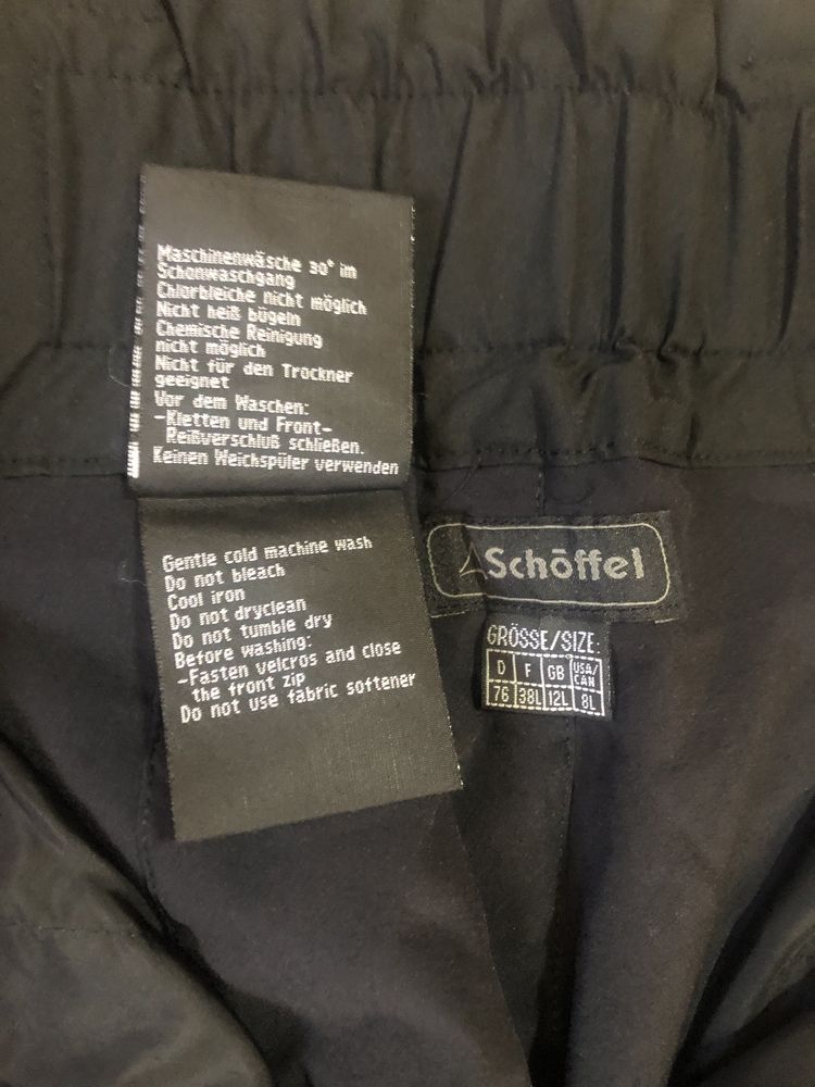 Pantaloni schi ski Schoffel dama noi