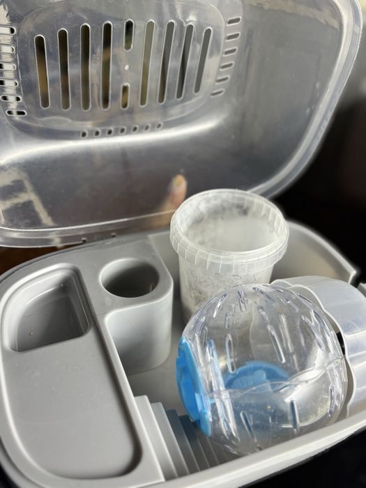 Клетка для хомяка + шар для прогулок