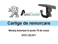 Carlig Remorcare PEUGEOT 407 - Omologat RAR si EU - Montaj Autorizat