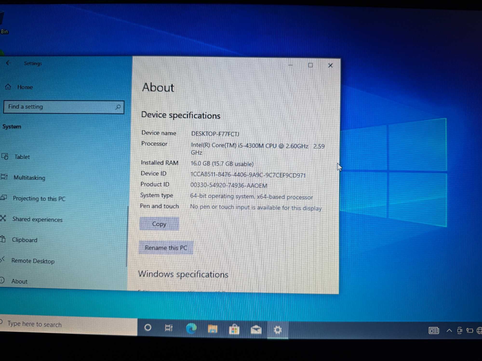 Refurbished Lenovo thinkPad T540p