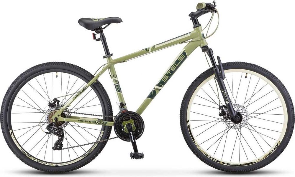 Велосипед STELS Navigator 700 MD 2021 19 дюймов зеленый