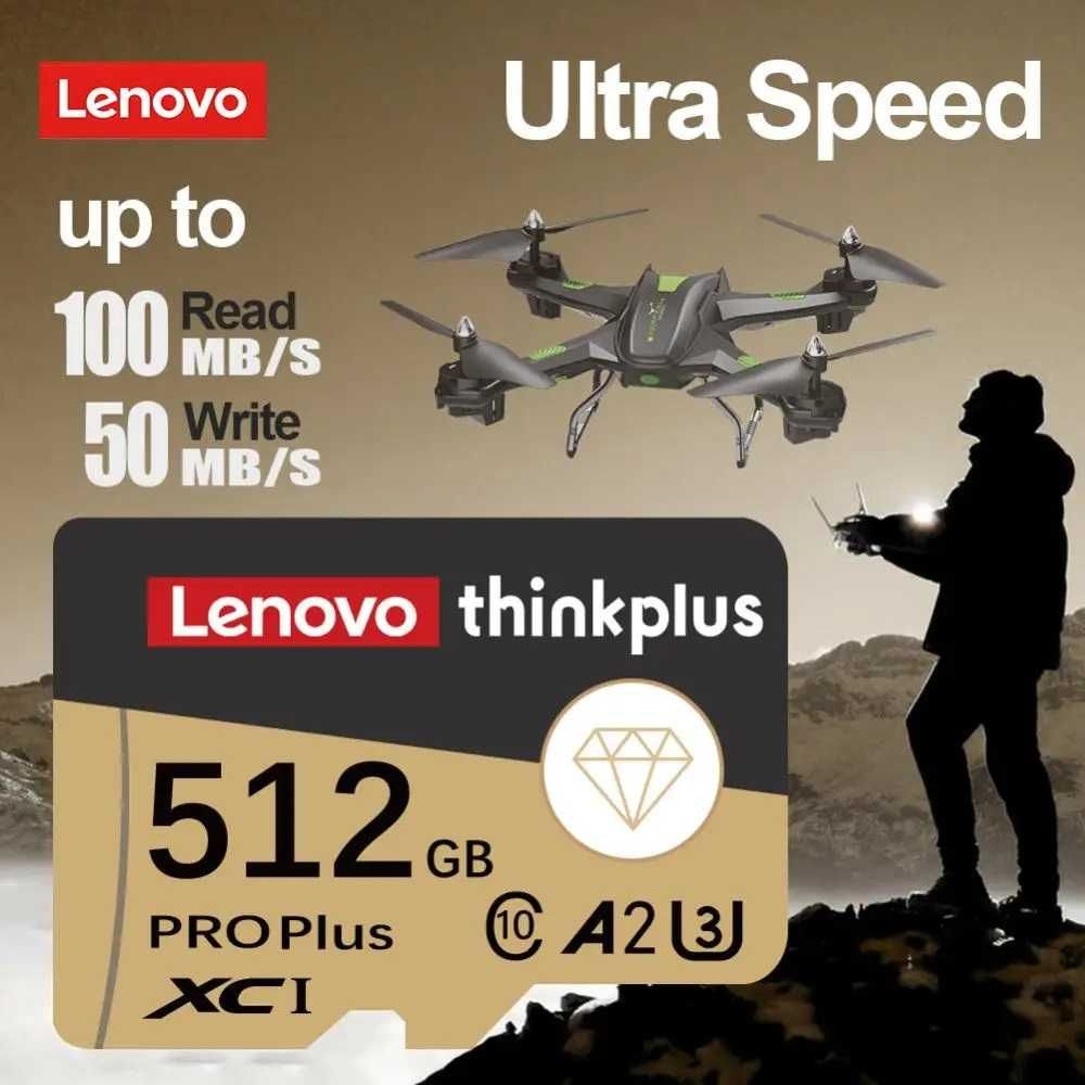 Card Micro SD Lenovo Think Plus PRO PLUS XC Clasa 10 4K  1TB