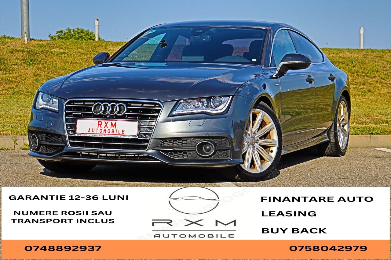 Audi A7 S-Line Quattro!Webasto!Rate!Garanție!