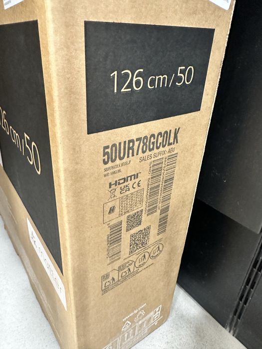 Чисто нов LG LED 4К телевизор 50”